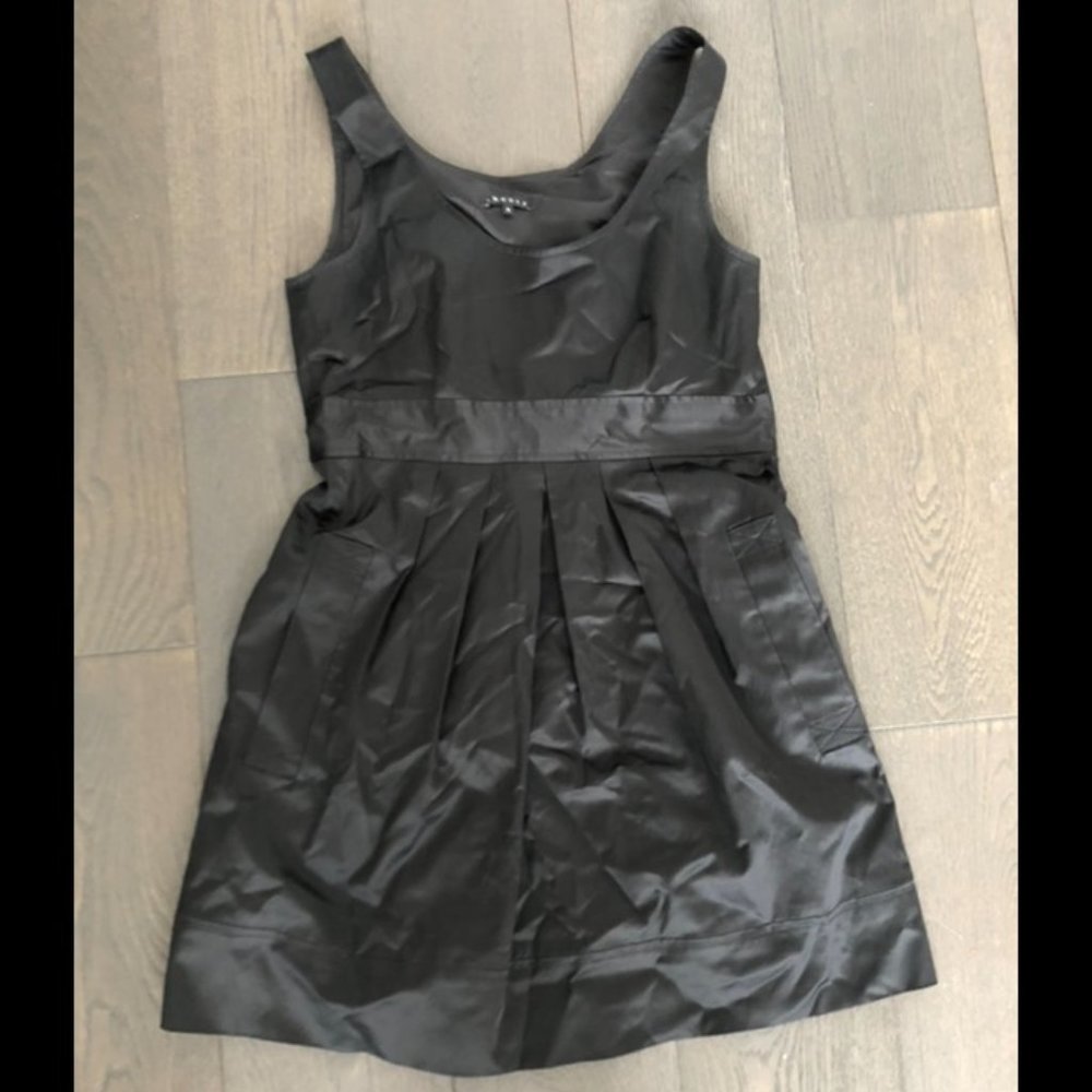Theory Black Mini Dress